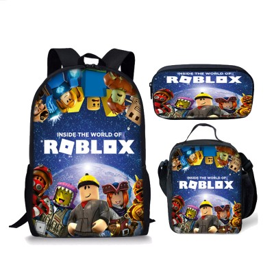 ZESTAW ROBLOX PLECAK PIORNIK SASZETKA