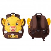 PLECAK KRÓL LEW BRĄZOWY