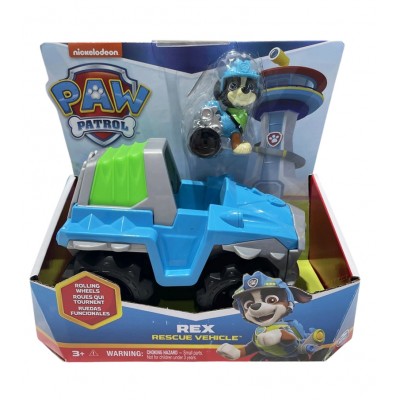 ZESTAW FIGURKA POJAZD PSI PATROL REX 