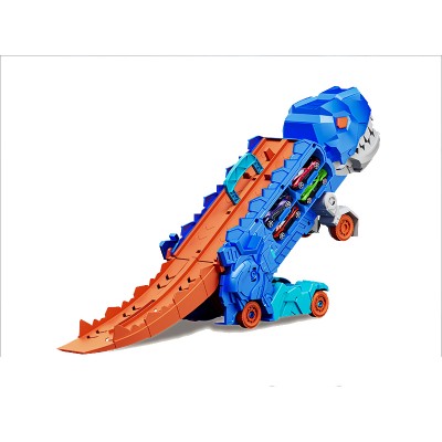 POJAZD TRANSPORTER DINOZAUR ZJADAJĄCY AUTA POJAZD TRANSPORTER DINOZAUR ZJADAJĄCY AUTA
