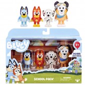 ZESTAW FIGUREK BLUEY SZKOŁA