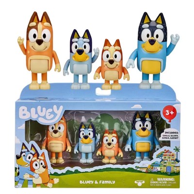 ZESTAW FIGUREK BLUEY RODZINA