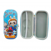 PIÓRNIK PUDEŁKO 3D LABUBU NIEBIESKI SPACE