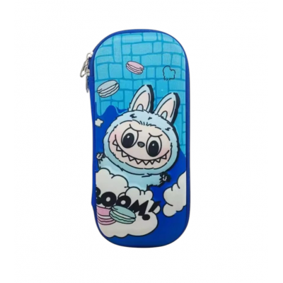 PIÓRNIK PUDEŁKO 3D LABUBU NIEBIESKI