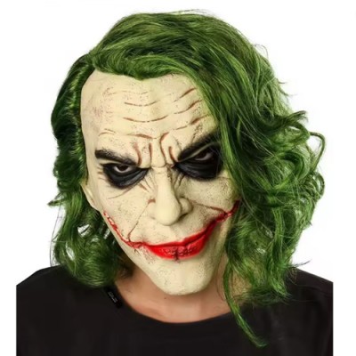 PRZEBRANIE HORROR HALLOWEEN MASKA JOKER 