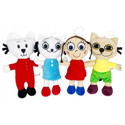 ZESTAW KOMPLET MASKOTEK KICIA KOCIA 