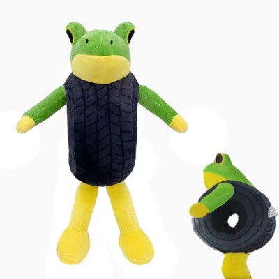 PLUSZOWA MASKOTKA ŻABA BRAINROT BONECA AMBALABU