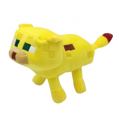 MASKOTKA MINECRAFT OCELOT ŻÓŁTY KOT