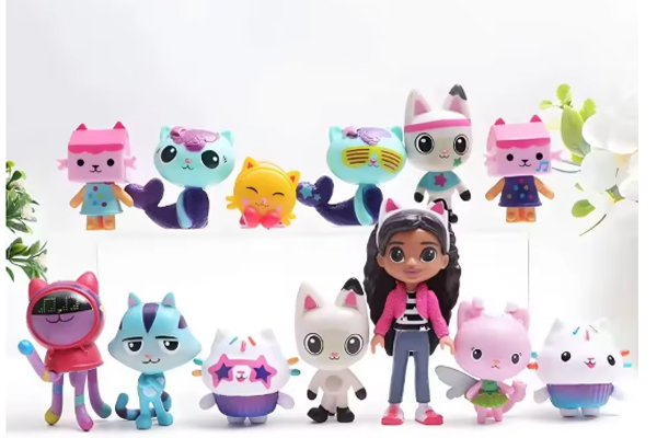 ZESTAW 12 SZTUK FIGURKI PSI PATROL OD 4-6CM